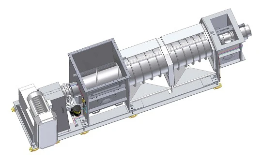 מערכת VETTERTEC Dewatering Screw Press